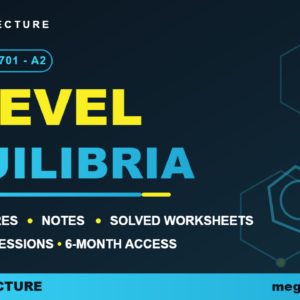 A LEVEL EQUILIBRIA CAMBRIDGE 9701 - A2 - Mega Lecture course banner