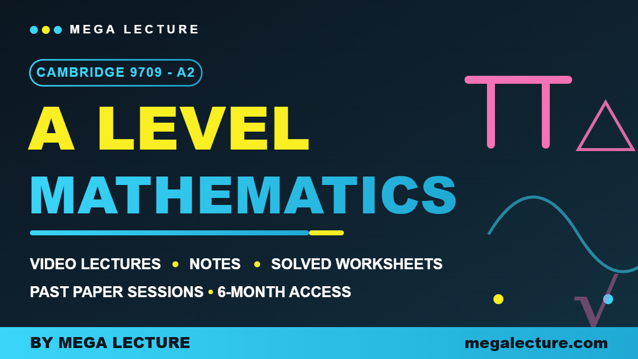 Crash Course on A Level Mathematics
