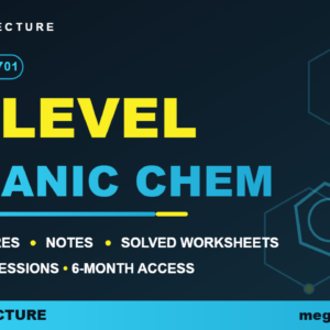 AS LEVEL ORGANIC CHEM CAMBRIDGE 9701 - Mega Lecture course banner