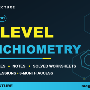 AS LEVEL STOICHIOMETRY CAMBRIDGE 9701 - Mega Lecture course banner