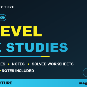 O LEVEL PAK STUDIES CAMBRIDGE 2059 - Mega Lecture course banner