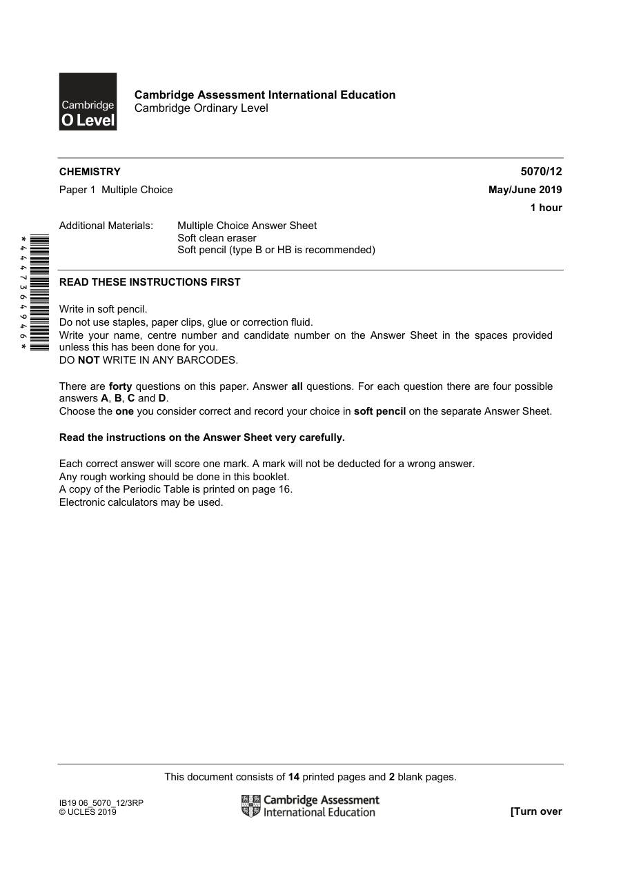 Page 1 of S19 12 — Questions