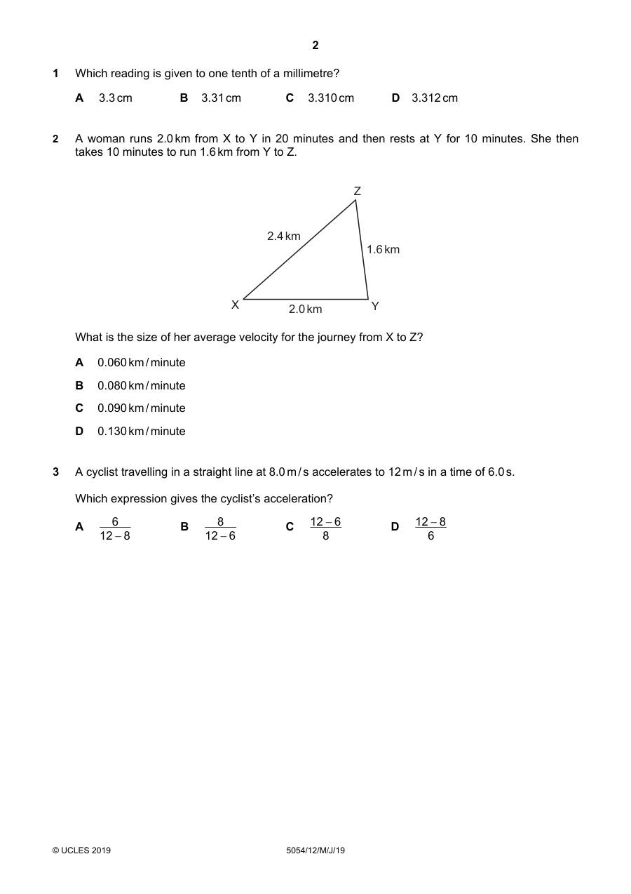 Page 2 of 5054 S19 Qp 12