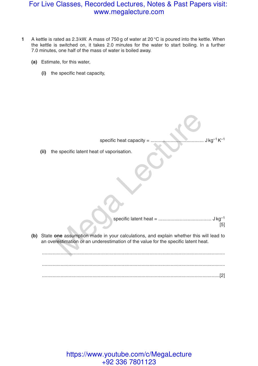 Page 1 of Thermal Properties All