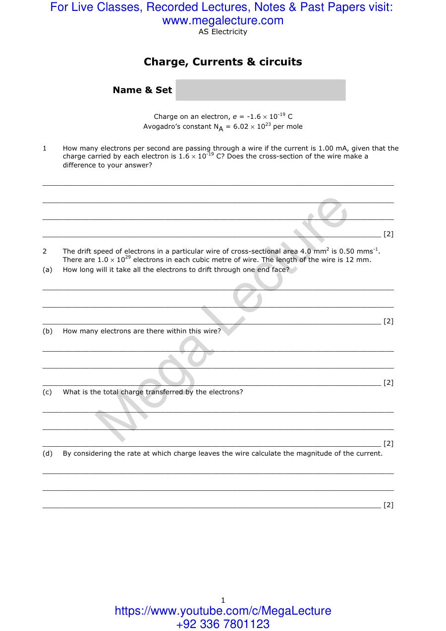 Page 1 of Charge Current