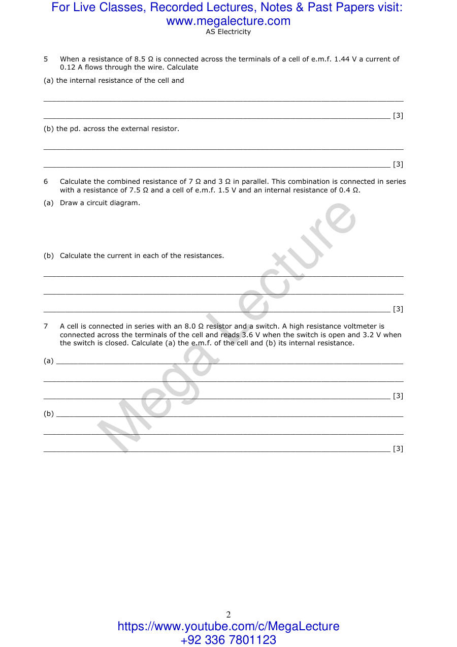 Page 2 of Internal Resistance