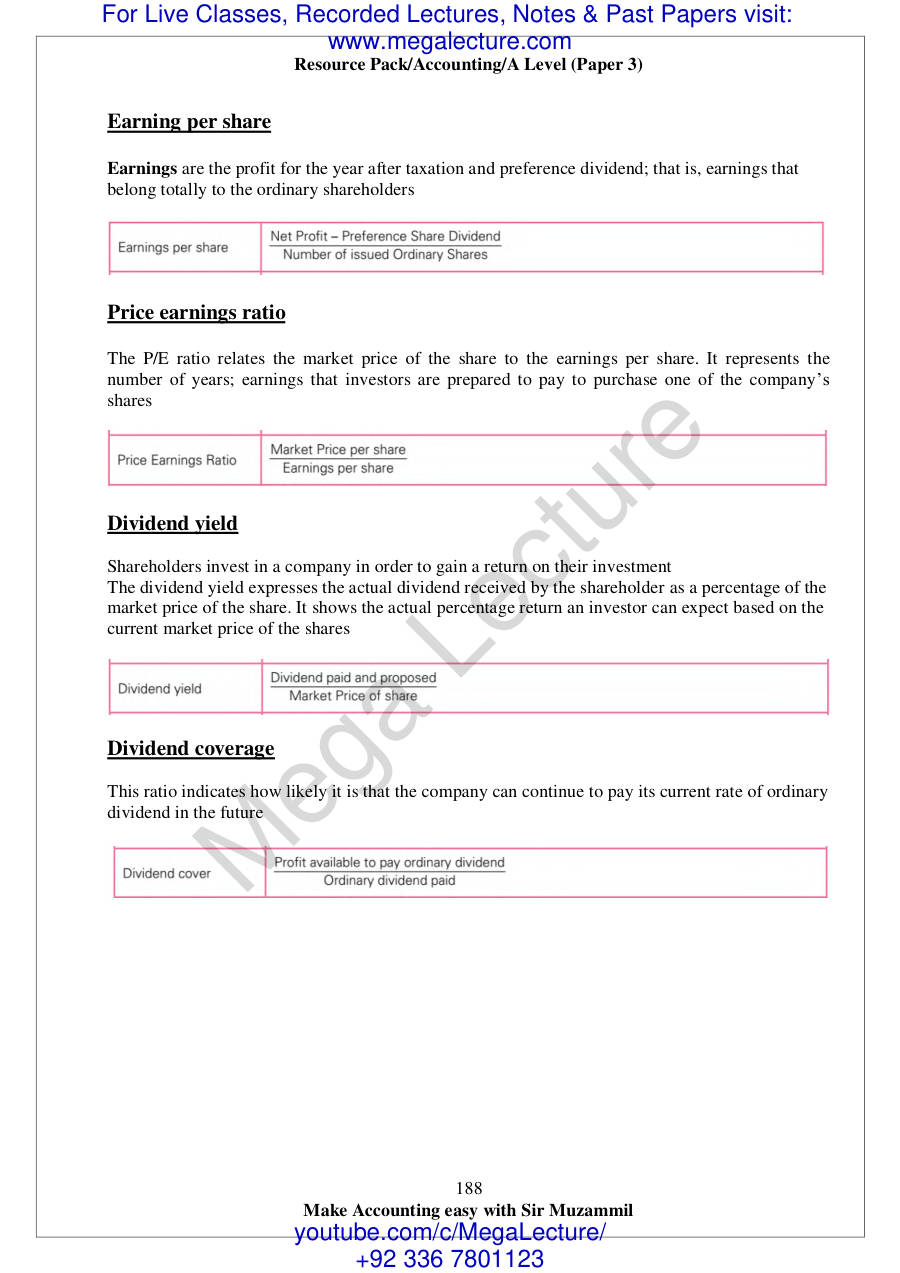 Page 2 of 9. Accounting Ratios (PDF)