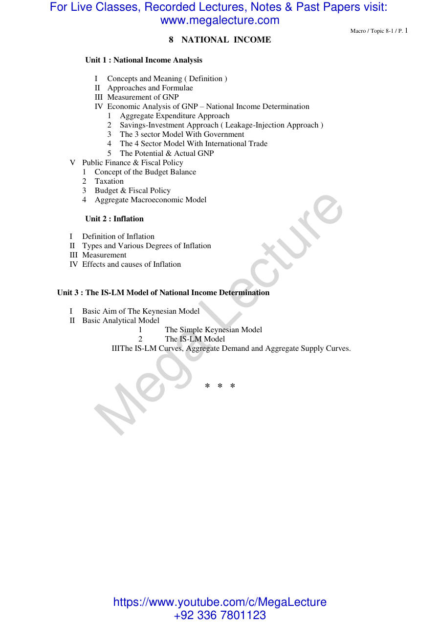 Page 1 of Macroeconomics Topic8 1 (PDF)