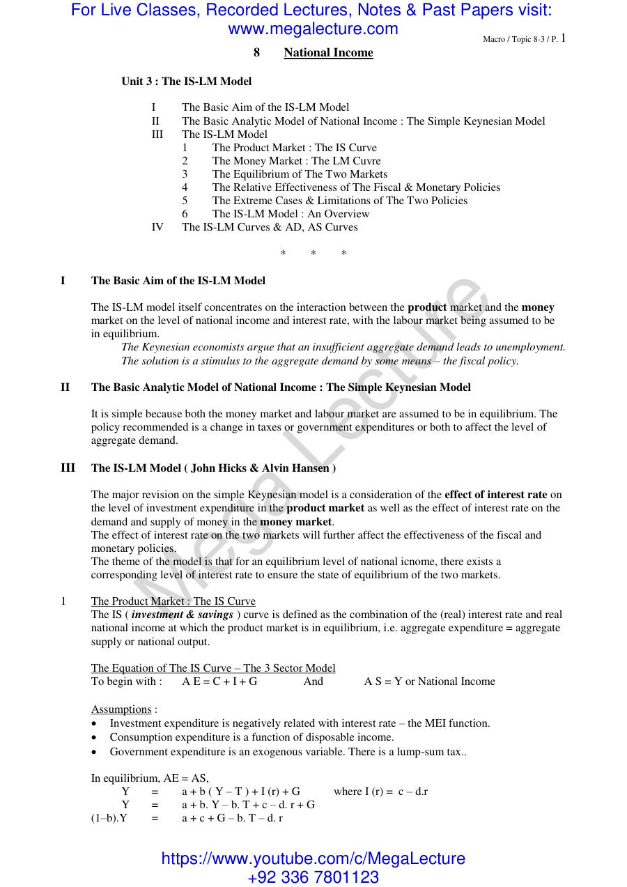 Page 1 of Macroeconomics Topic8 3 (PDF)