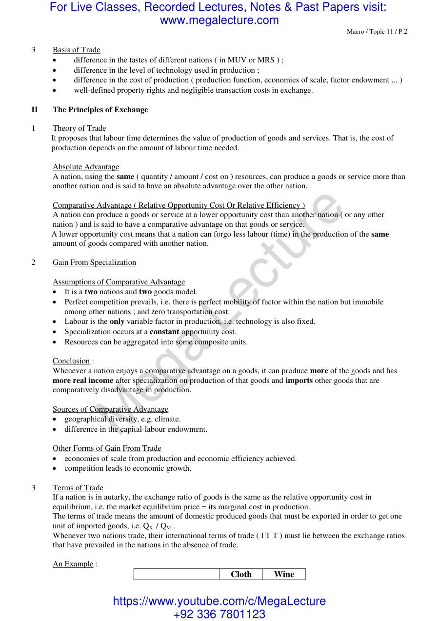 Page 2 of Macroeconomics Topic11 (PDF)