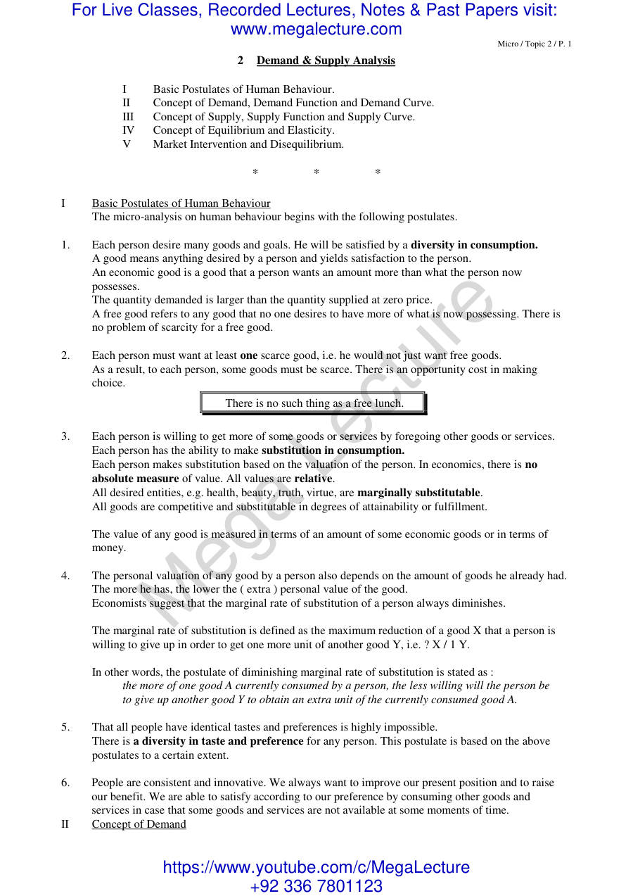 Page 1 of Microeconomics Topic2 (PDF)