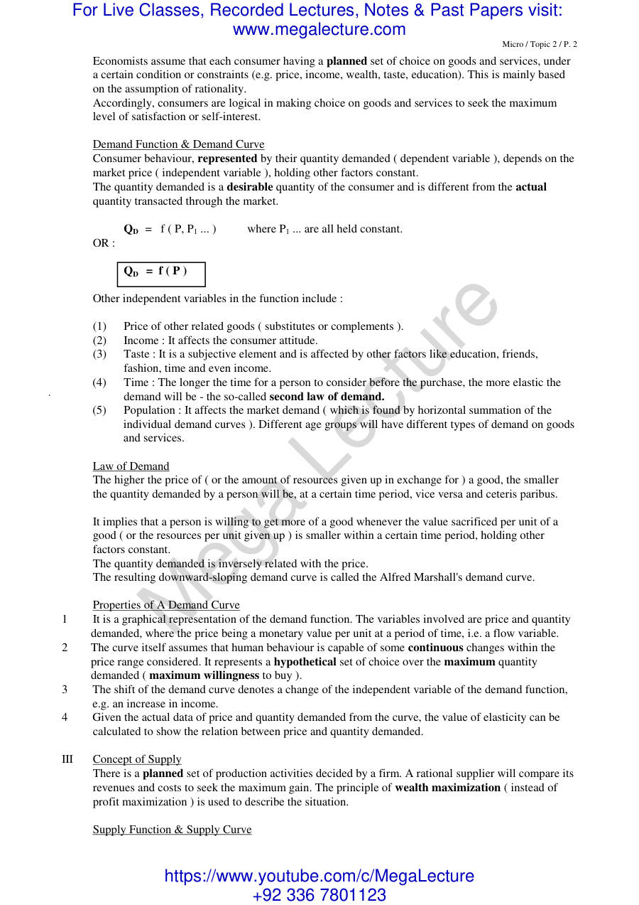 Page 2 of Microeconomics Topic2 (PDF)