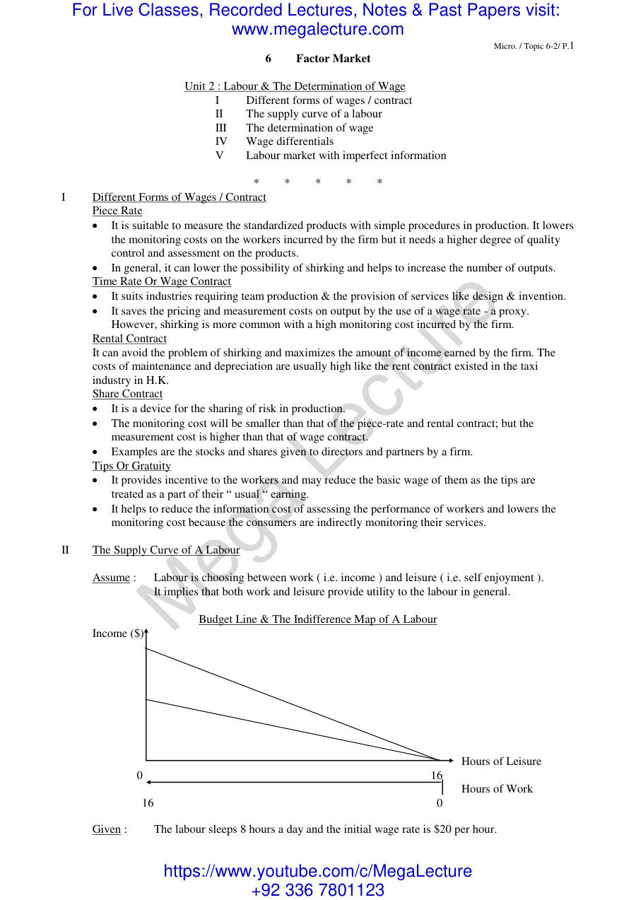 Page 1 of Microeconomics Topic6 2 (PDF)