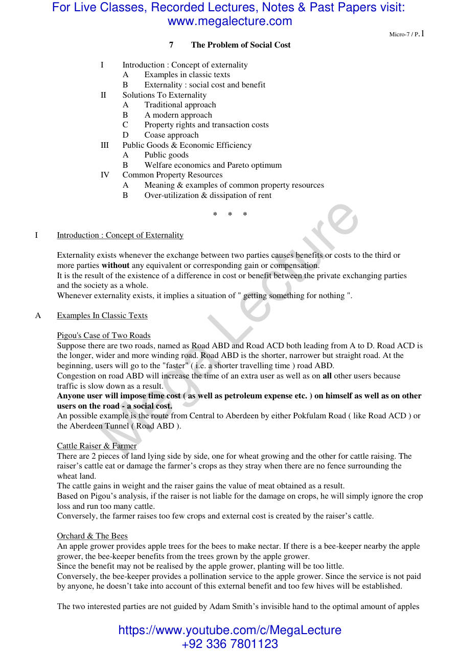 Page 1 of Microeconomics Topic7 (PDF)