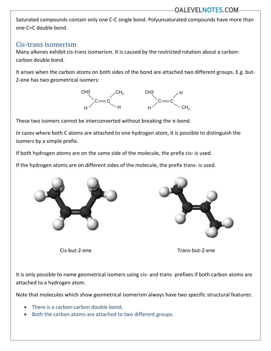 Page 2 of Alkenes