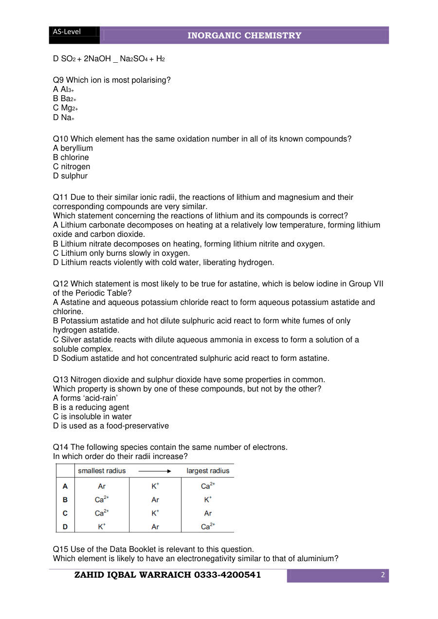 Page 2 of Inorganic Chem