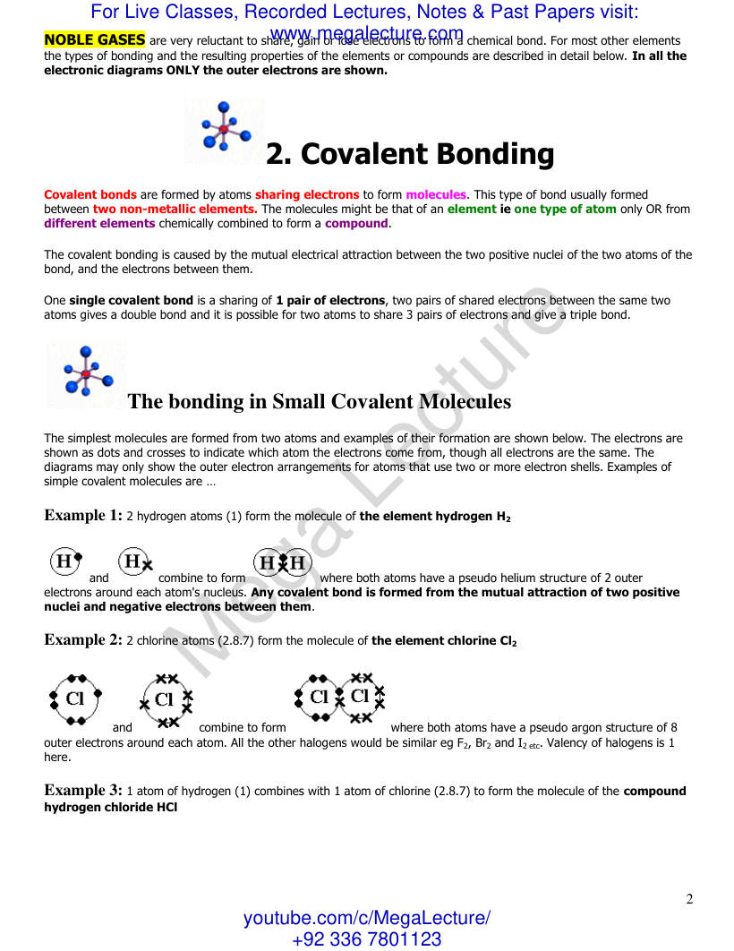 Page 2 of Chemical Bonding