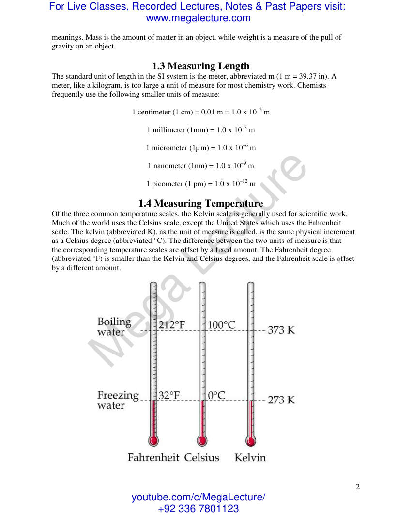Page 2 of Chemical Measurements
