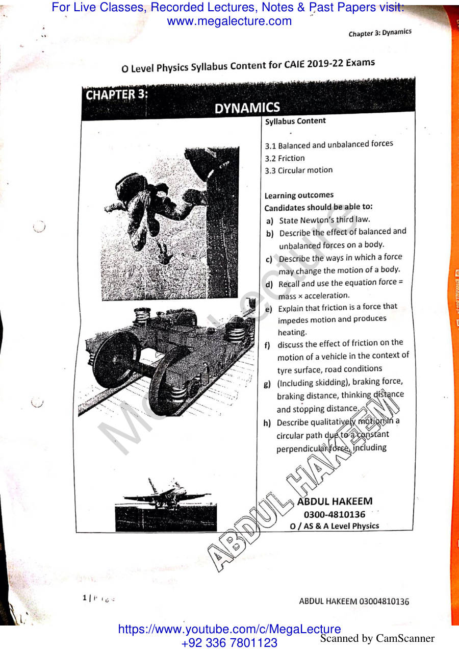 Page 1 of Dynamics