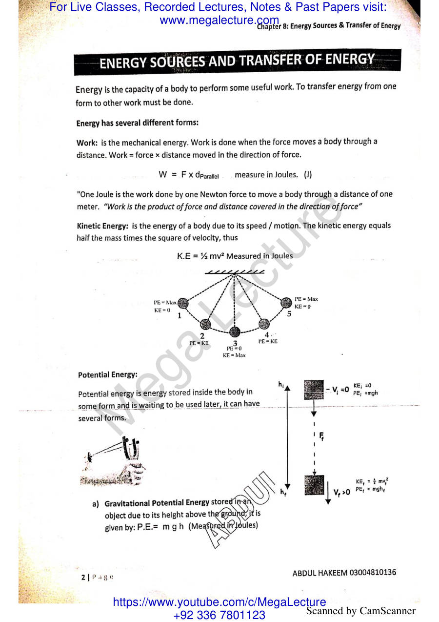 Page 2 of Energy Sources
