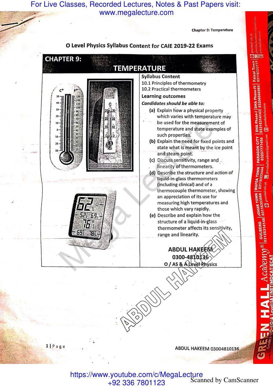 Page 1 of Temperature