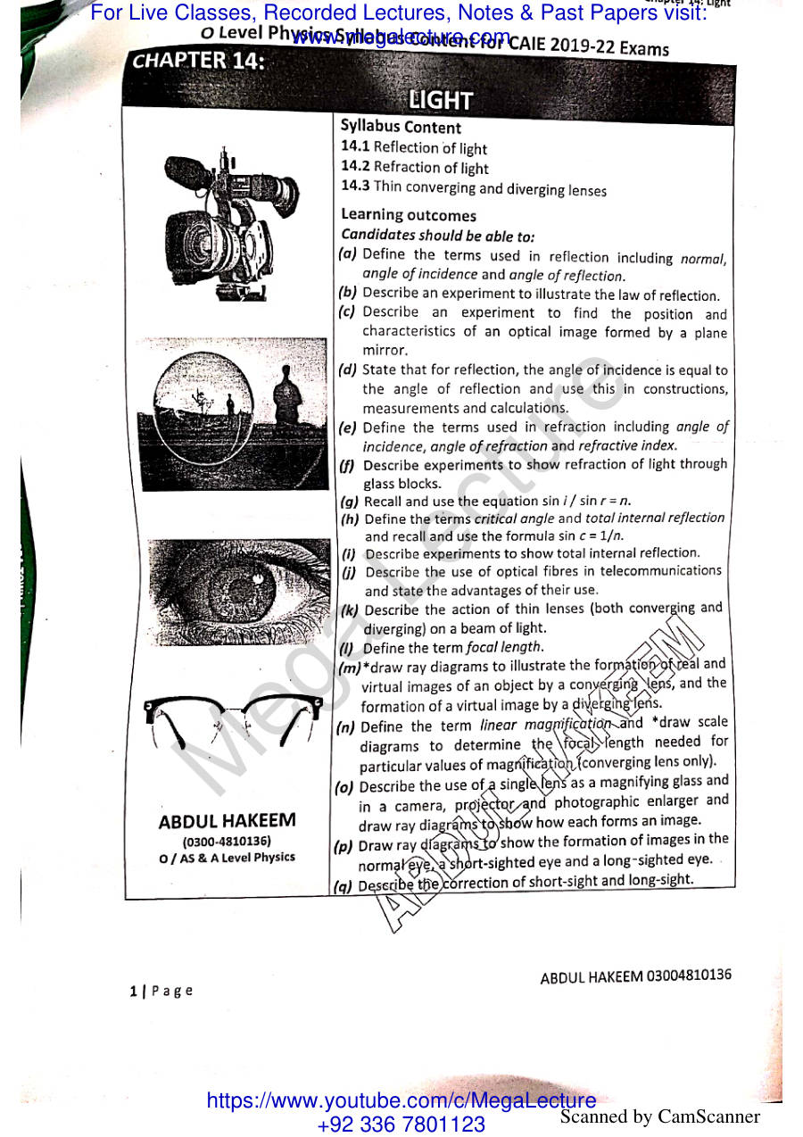 Page 1 of Light