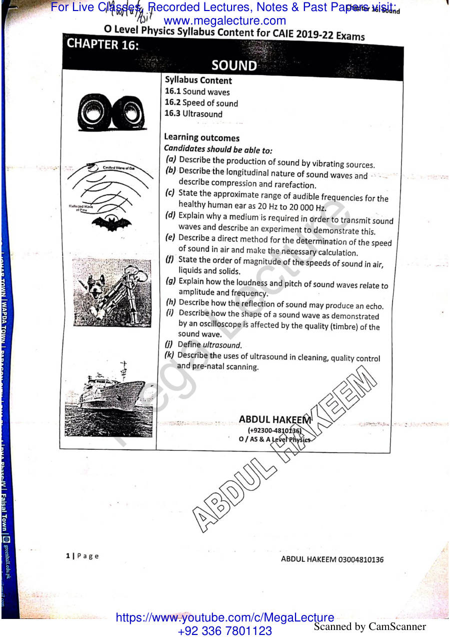 Page 1 of Sound