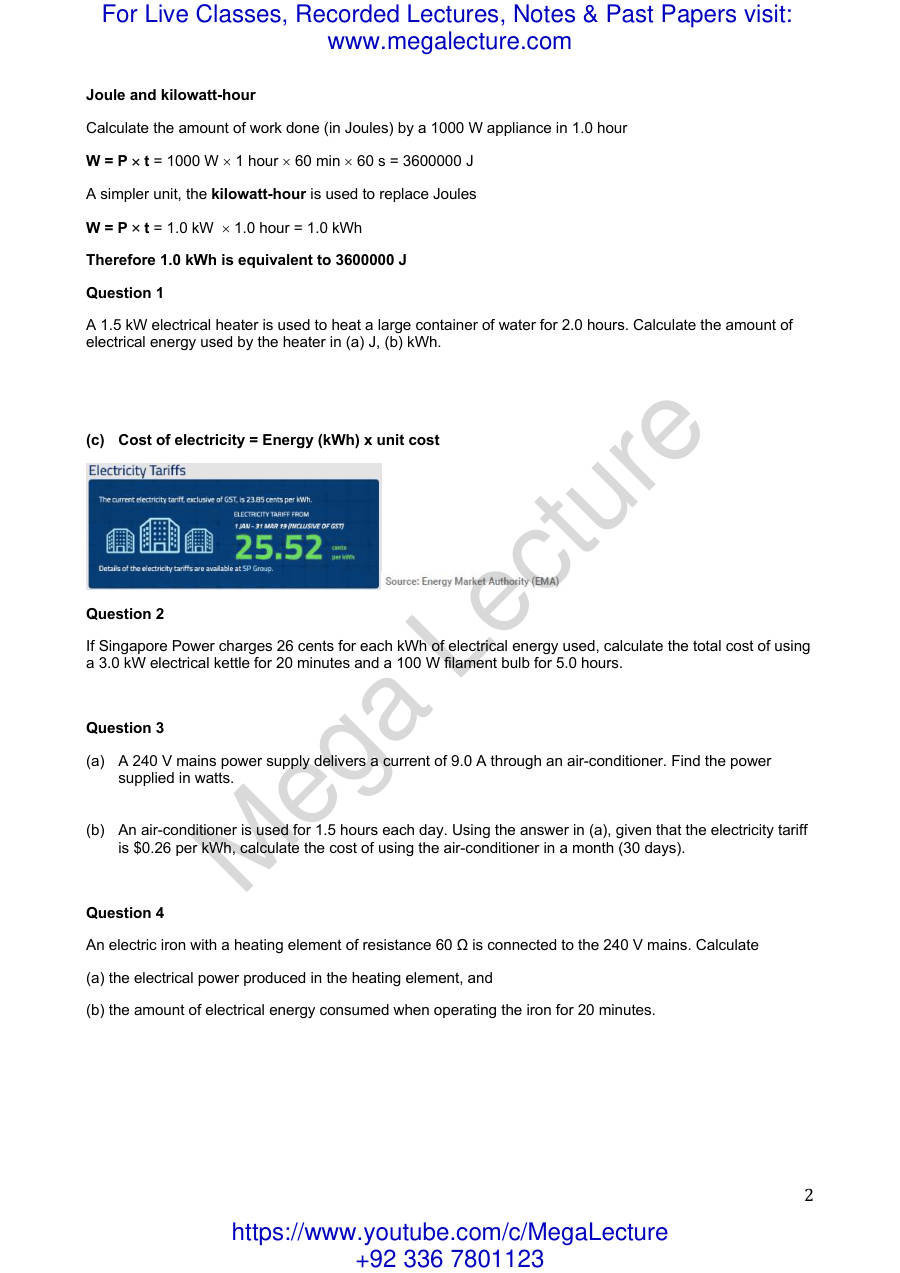 Page 2 of Practical Electricity
