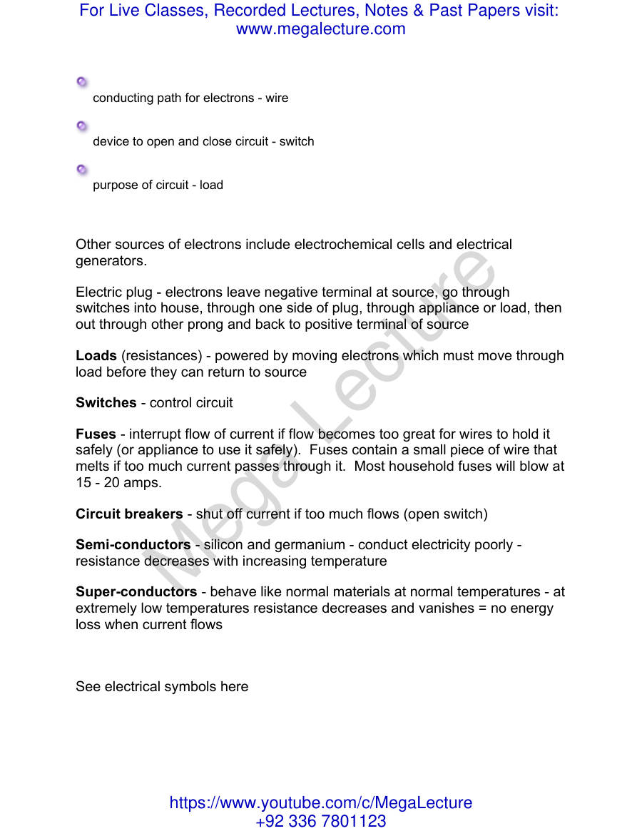 Page 2 of Current Electricity