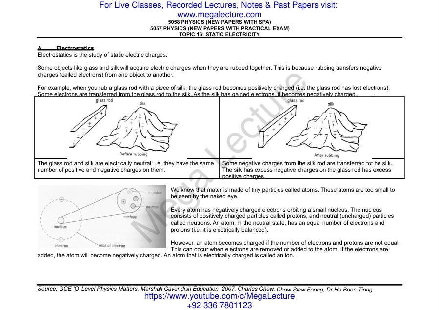 Page 2 of Static Electricity