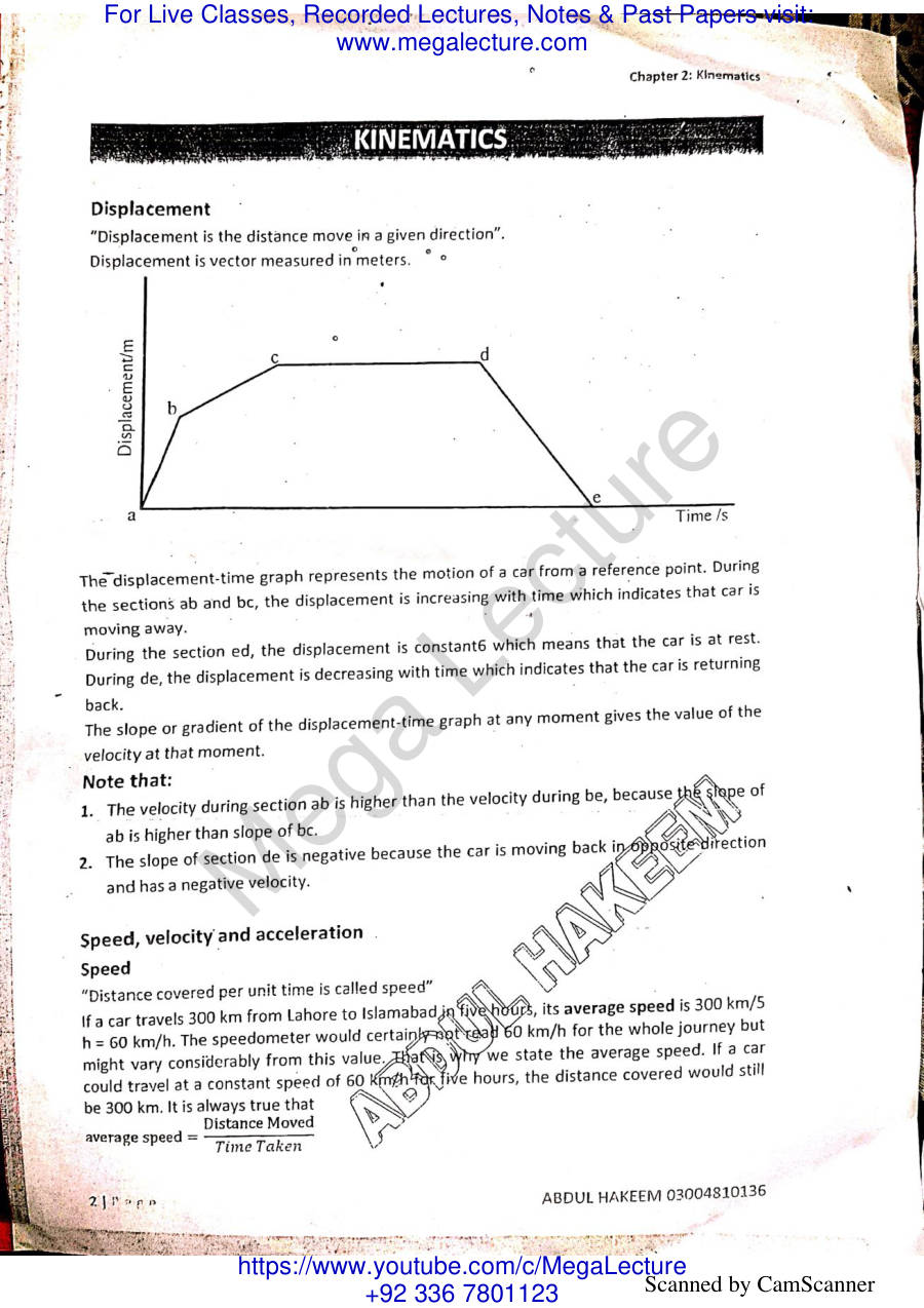 Page 2 of Kinematics