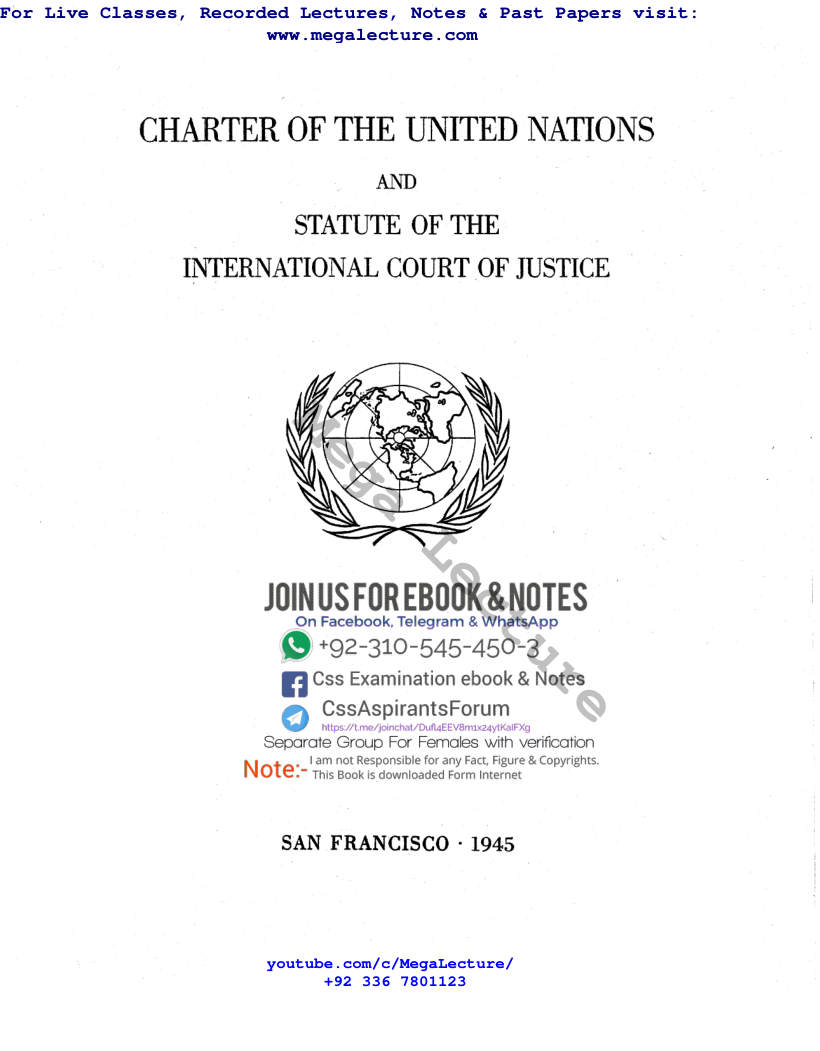 Page 1 of INTERNATIONALLAW004 1