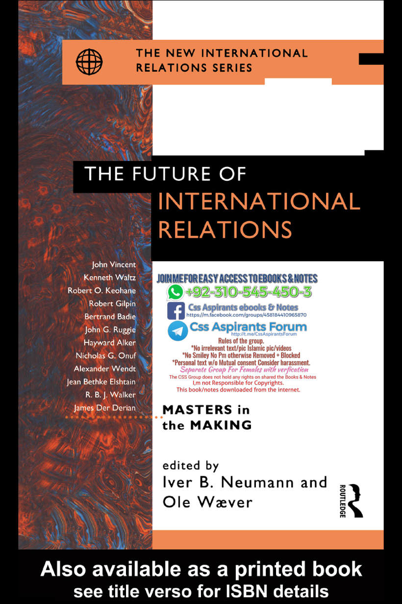 Page 1 of Future Of International Relations