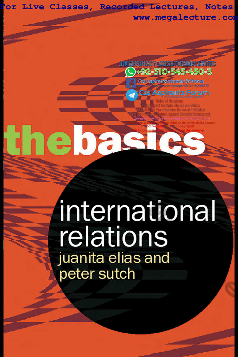 Page 1 of International Relations The Basics