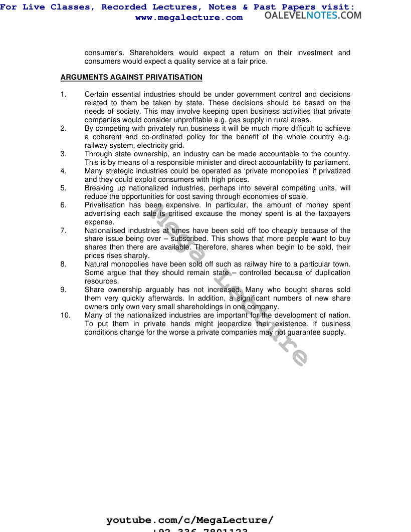 Page 2 of Unit 1 Business And The Environment B