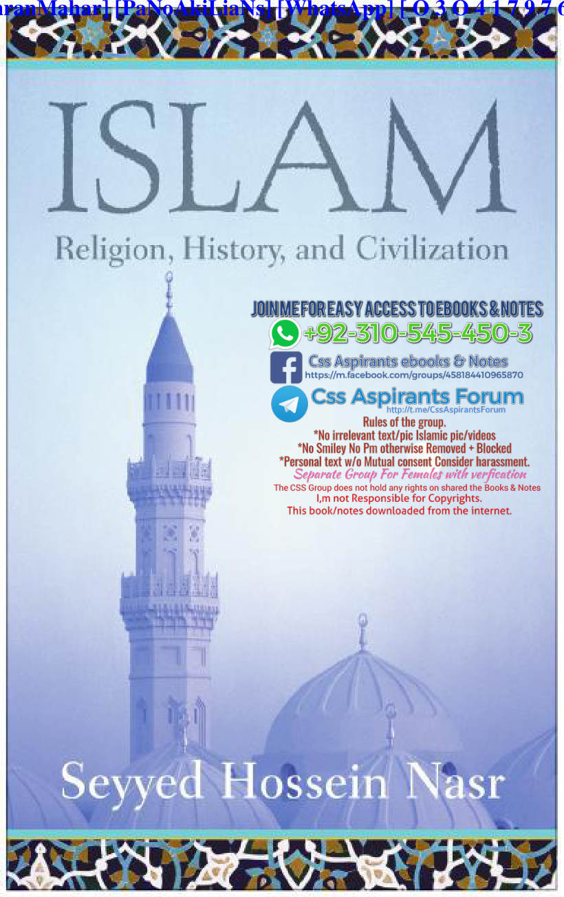 Page 1 of ISLAM HISTORY