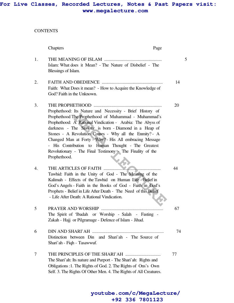 Page 2 of Towards Understanding Islam By Syed Abul Ala Maududi
