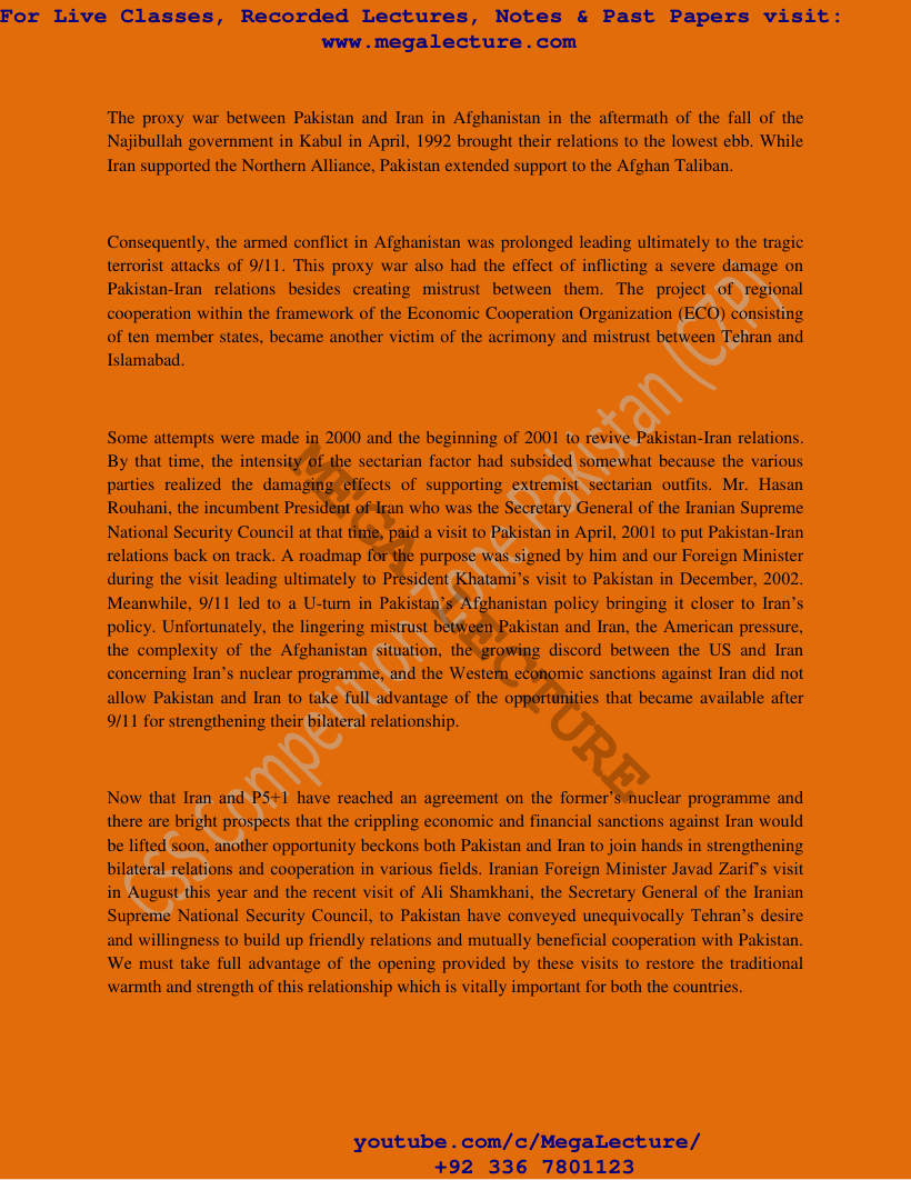 Page 2 of Pak Iran Relations 1