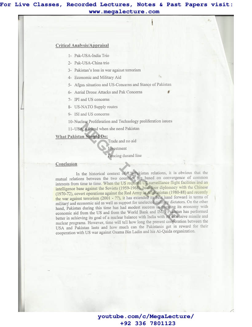 Page 2 of Pakistan USA Relations