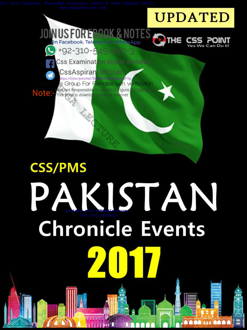 Page 1 of Pakistan Chronicle Events Till 2017 Updated