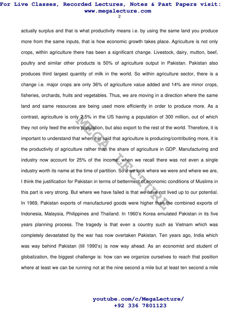 Page 2 of Pakistan Economy Challenges Prospects