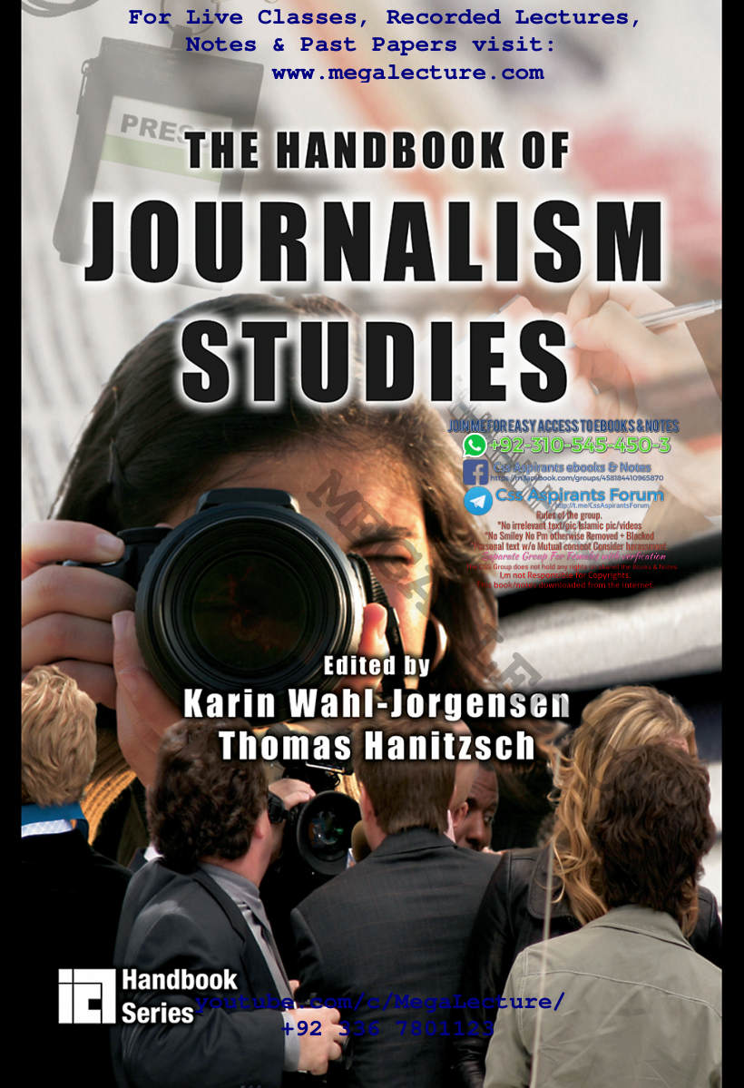 Page 1 of Journalism Studies