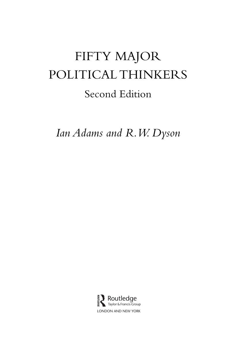 Page 2 of Fifty Major Political Thinker