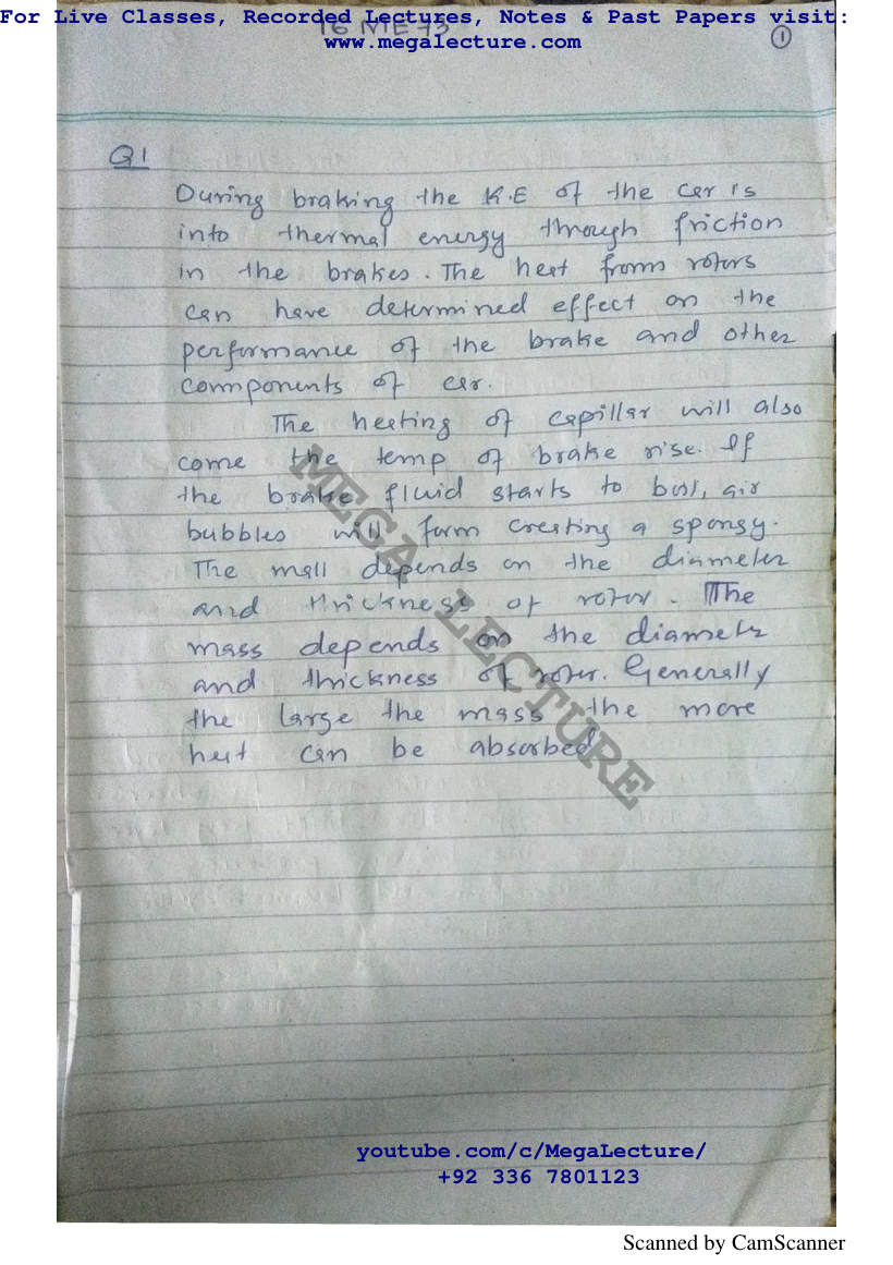 Page 1 of Physics Handwritten