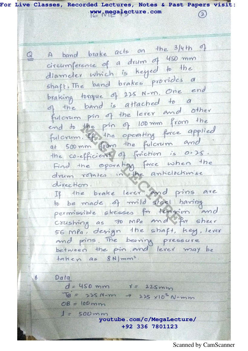Page 2 of Physics Handwritten