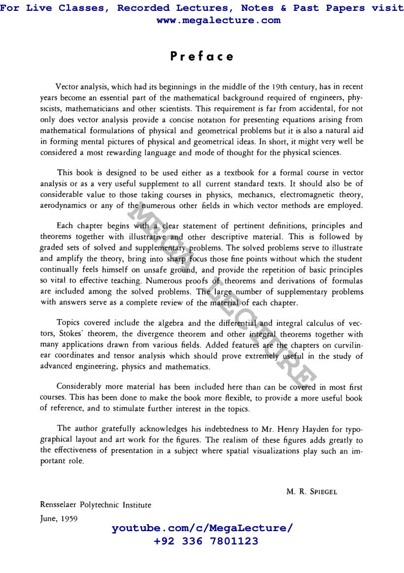 Page 2 of Vector Analysis