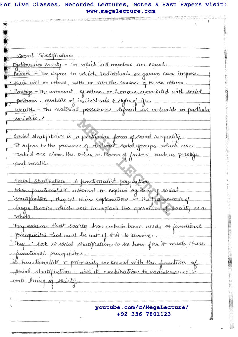 Page 2 of Sociology Notes V2