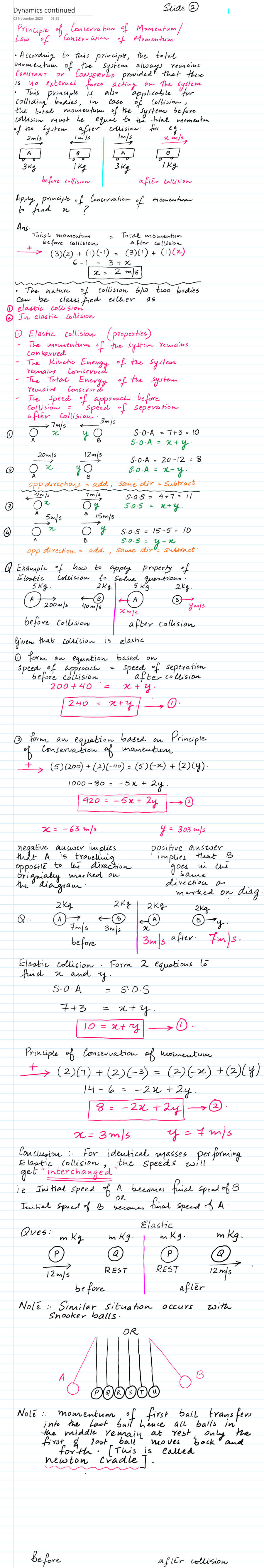 Page 1 of Dynamics Slide 2