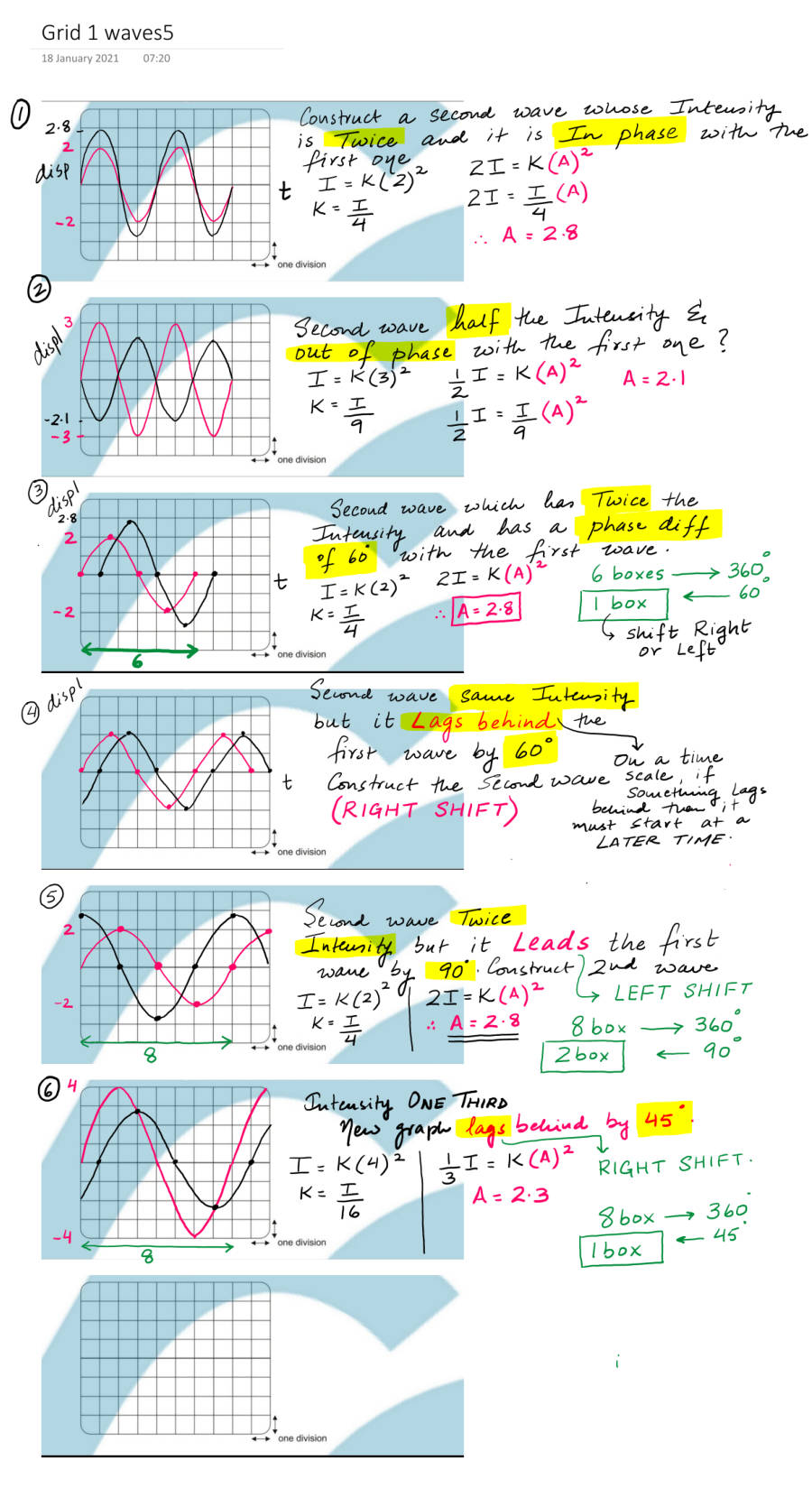 Page 2 of INTENSITY OF A WAVE