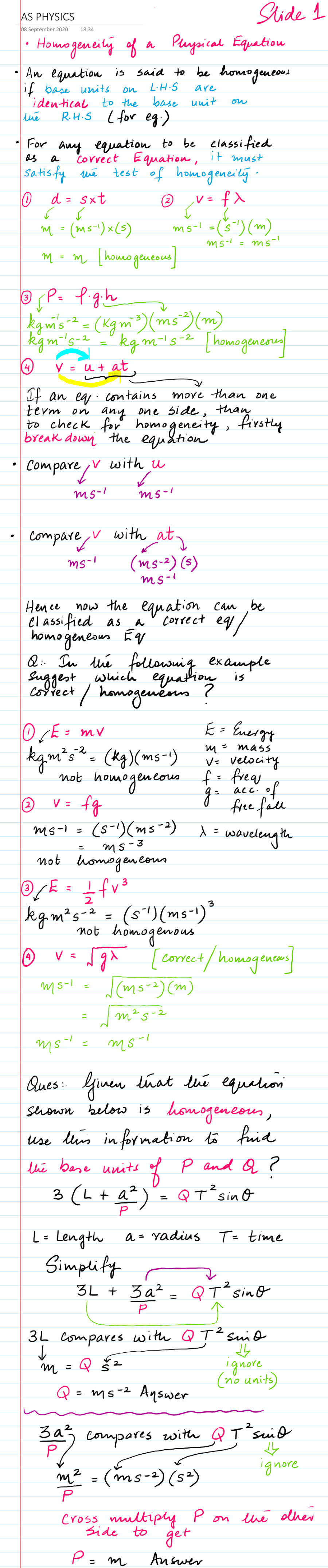 Page 1 of Slide 1 8 SEP